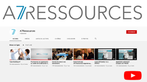 Chaîne youtube A7Ressources