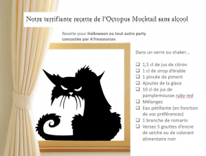 Recette de l'Octopus Mocktail